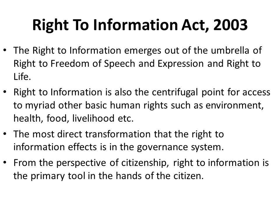An introduction to the right to freedom of expression